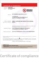 Certificate of compliance