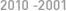 2010-2001