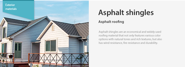 Asphalt shingles